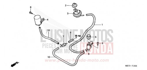 BYPASS-MAGNETSTEUERVENTIL VENTIL XL1000V6 de 2006